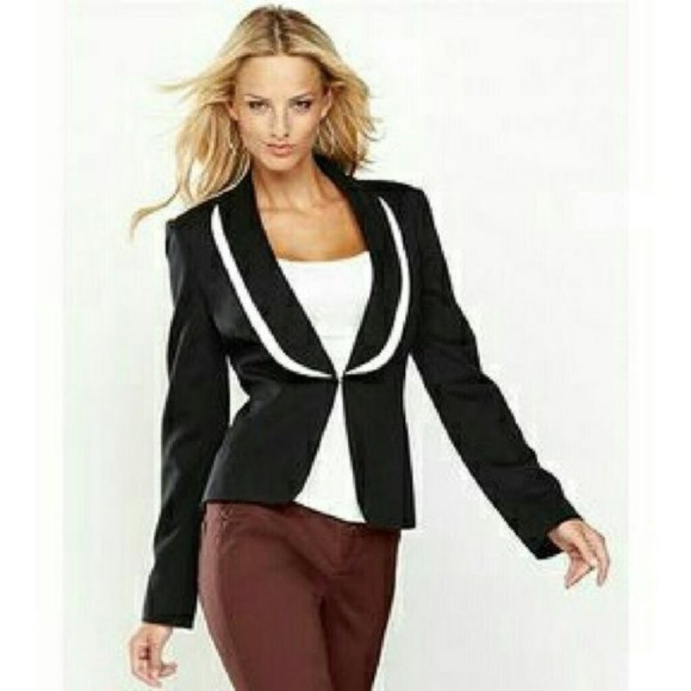 INC International Concepts | Deep V Blazer